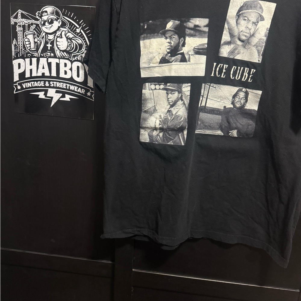 Black Graphic T-Shirt Ice cube